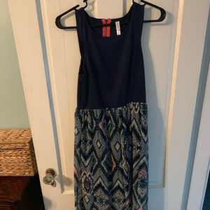 High/low maxi dress